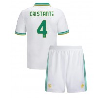 AS Roma Bryan Cristante #4 Koszulka Trzecia dzieci 2025-26 Krótki Rękaw (+ krótkie spodenki)